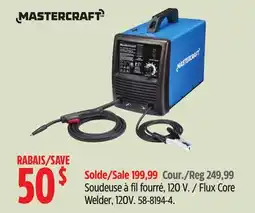 Canadian Tire Mastercraft Flux Core Welder offer