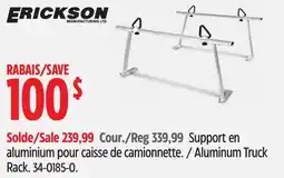 Canadian Tire Aluminum Truck offer