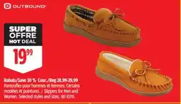 Canadian Tire Slippers for Men and Women offer