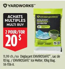 Canadian Tire Yardworks ENVIROSAFE Ice Melter offer