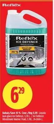 Canadian Tire Reflex Ice Defence Windshield Washer Fluid offer