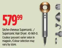Canadian Tire Supersonic Hair Dryer offer