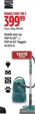 Canadian Tire Kenmore POP-N-GO Bagged offer