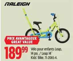 Canadian Tire Leap 14˝ Kids' Bike offer