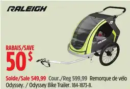 Canadian Tire RALEIGH Odyssey Bike Trailer offer