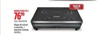Canadian Tire Induction Cooktop offer
