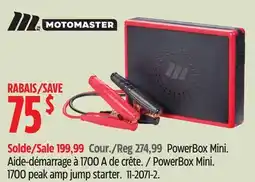 Canadian Tire MotoMaster PowerBox Mini offer