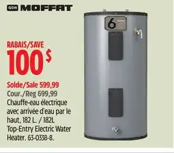 Canadian Tire 182L Top-Entry Electric Water Heater offer