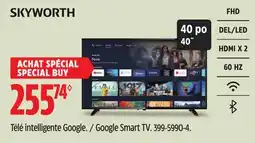 Canadian Tire Skyworth Google Smart TV offer