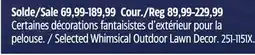 Canadian Tire CANVAS Selected Whimsical Outdoor Lawn Decor offer