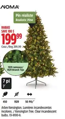 Canadian Tire NOMA Kensington Tree offer