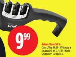 Canadian Tire Master Chef 3-in-1 Knife Sharpener offer
