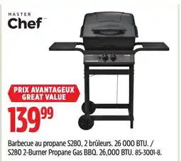 Canadian Tire Master Chef S280 2-Burner Propane Gas BBQ offer