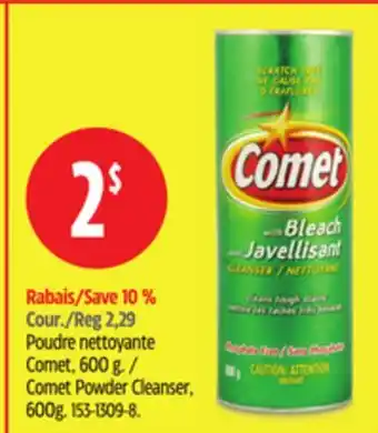 Canadian Tire Comet Powder Cleanser offer