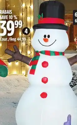 Canadian Tire Gemmy Inflatable Snowman offer