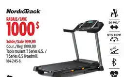 Canadian Tire NordicTrack T Series 6.5 Treadmill offer