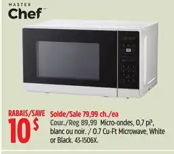 Canadian Tire MasterChef 0.7 Cu-Ft Microwave offer