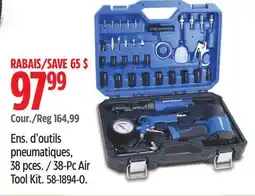 Canadian Tire Mastercraft v38-Pc Air Tool Kit offer