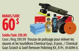 Canadian Tire Chemical Guys Scratch & Swirl Remover Polishing Kit, 8-Pc offer