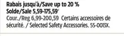 Canadian Tire Selected Safety Accessories offer