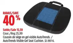 Canadian Tire AutoTrends Visible Gel Seat Cushion offer