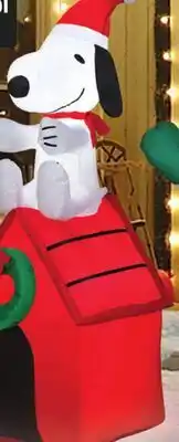 Canadian Tire Gemmy Snoopy and Dog House offer