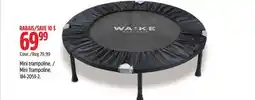 Canadian Tire WAKE Mini Trampoline offer