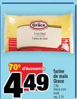 Super C farine de maïs Grace | Grace corn meal offer