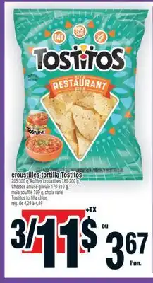Super C croustilles tortilla Tostitos | Tostitos tortilla chips offer