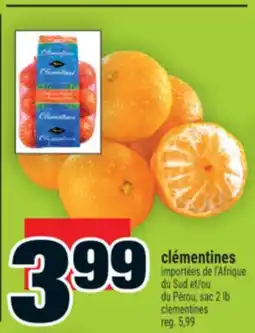 Super C clémentines / clementines offer