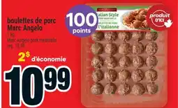 Super C boulettes de porc Marc Angelo / Marc Angelo pork meatballs offer