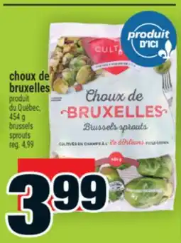Super C choux de bruxelles | brussels sprouts offer