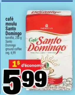 Super C café moulu Santo Domingo | Santo Domingo ground coffee offer