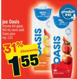 Super C jus Oasis / Oasis juice offer