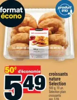Super C croissants nature Selection | Selection plain croissants offer