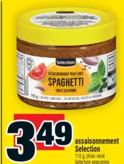 Super C assaisonnement Selection | Selection seasoning offer