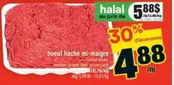 Super C boeuf haché mi-maigre | medium ground beef offer