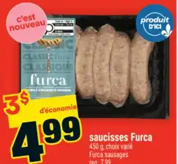 Super C saucisses Furca | Furca sausages offer