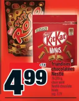 Super C friandises chocolatées Nestlé |Nestlé chocolate treats offer