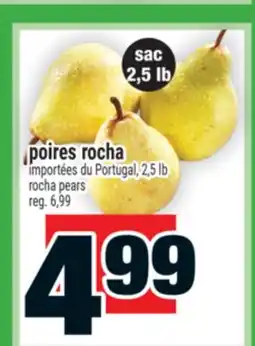 Super C poires rocha | rocha pears offer