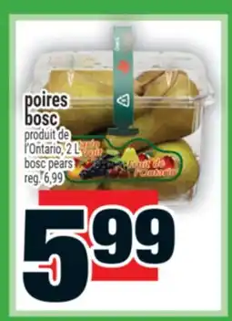 Super C bosc pears | bosc pears offer