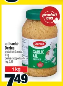 Super C ail haché Derlea | Derlea chopped garlic offer