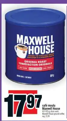 Super C café moulu Maxwell House | Maxwell House ground coffee offer