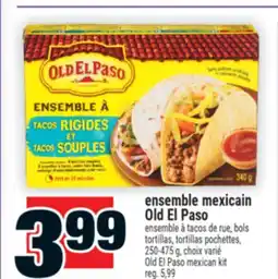 Super C ensemble mexicain Old El Paso | Old El Paso mexican kit offer
