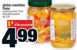Super C pêches tranchées Diana | Diana sliced peaches offer