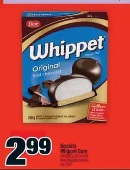 Super C biscuits Whippet Dare | Dare Whippet cookies offer