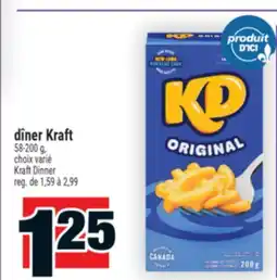 Super C DÎNER KRAFT | KRAFT DINNER offer