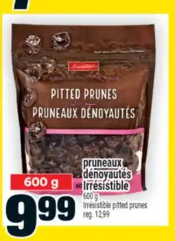 Super C pruneaux dénoyautés Irrésistible | Irrésistible pitted prunes offer