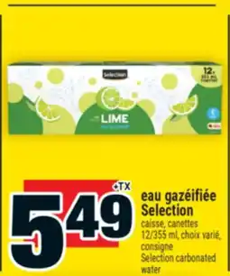 Super C Eau gazéifiée Selection | Selection carbonated water offer