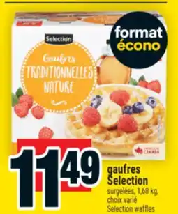 Super C gaufres Selection | Selection waffles offer